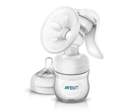 Philips Avent Laktator Ręczny NATURAL +Butelka 125ml - 320330 - zdjęcie 1